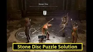 How to solve Stone Disc Puzzle Solution Defiled Temple Baldurs Gate 3   Find the Nightsong Questline