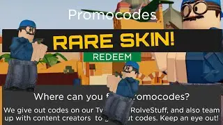*NEW* CODE THAT GIVES YOU COOL SKIN! (Roblox Arsenal)