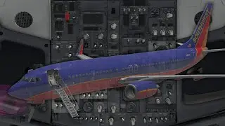 X Plane 11 / Zibo Mod 737-800 Flight_Startup and Pushback