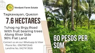 #16A-408 | Along River Side | Tuhog ng Brgy. Road | 90% Flat Land