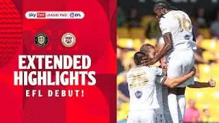 EFL DREAM DEBUT! | Harrogate Town v Bromley extended highlights