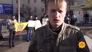 Русский националист за бандеровцев, против оккупации Крыма