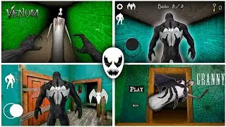 Playing as Venom in Granny and Slendrina The Cellar!