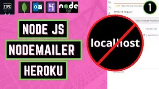 DEPLOY Nodejs API On Heroku : Sending Emails with Nodemailer