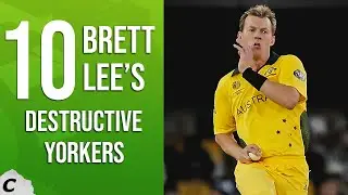 Brett Lees Top 10 Destructive Yorkers of His Career🔥