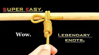 Practical knot tying techniques in daily life