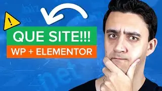 SITE Criado com WORDPRESS + ELEMENTOR - Curso WP PRO