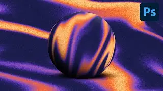 Textured Gradient Orb (Photoshop Tutorial)