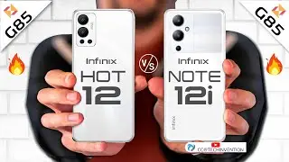 Infinix HOT 12 vs Infinix Note 12i Camera | Body | AnTuTu | Benchmark | Display | Full Comparison