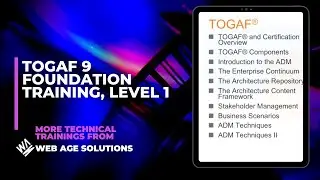 TOGAF 9 Foundation Training, Level 1