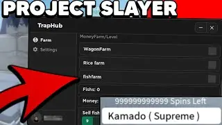 [RELEASE🌊⚡👺] Project Slayers Script Hack GUI | Fast Auto Farm | Bypass Anticheat | *PASTEBIN 2022*