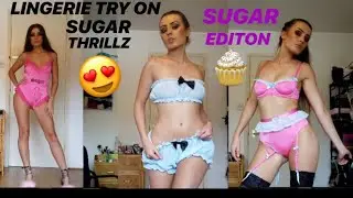 SWEET LINGERIE TRY ON HAUL WITH SUGAR THRILLZ | DOLLS KILL