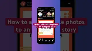 How to add multiple photos to an Instagram story 