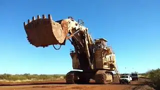 World's LARGEST ⛰️ Hydraulic Excavator - Terex RH 4400