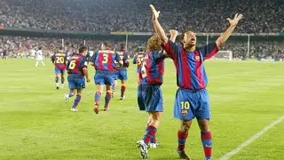 Historic Ronaldinho's Debut for Barcelona