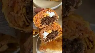 Taco Bell’s viral grilled cheese burrito at home #recipe #food