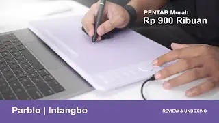 Murah Fitur Komplit - Unboxing & Review Pentab Parblo Intangbo