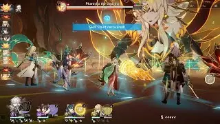 Phantylia Full Boss Fight vs Jing Yuan, Loucha, Tingyun, Yukong | Honkai Star Rail