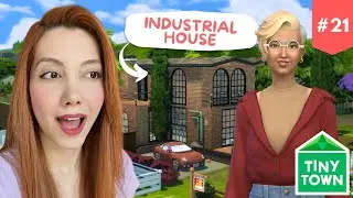 Furnishing Annie's Industrial House | The Sims 4  Tiny Town Challenge (Part 21)