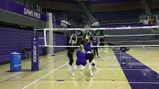 Blocking Tactics in Volleyball - The Dedicate Step