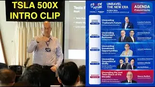 Clip: Intro to Tesla 500X Bangkok Presentation