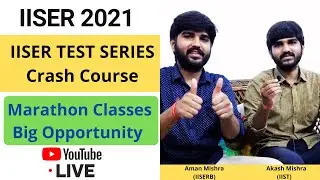 IISER Test Series | IISER 2021 Crash Course | IISER Aptitude Test 2021 | #IISER #IAT #SCB