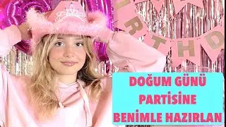 Arkadaş Doğum Gününe BENİMLE HAZIRLAN. Ecrin Su Çoban