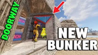 RUST - NEW META DOORWAY BUNKER BASE Solo Duo BUNKER Base Design - Compact Rust Base Design