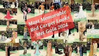 Most Memorable Outfits [Red Carpet Looks] Met Gala 2024 #fashionicon #metgalafashion