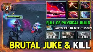 BRUTAL JUKE & KILL MID Void Spirit With Physical Build Even Micro GOD Naga Siren Cant Survive DotA2