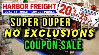 Harbor Freight 3 Day Sale No Exclusions Super Coupon May 2024