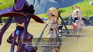 “I’m so lonely…”| Genshin Impact| Lumine & Aether| Spoilers (?) Warning| No actual thumb to make|