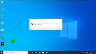 How To Fix The Error 0xc0000022 On Windows 10 The Application Was Unable To Start Correctly.