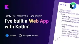 Pretty-KO - Make your Code look Pretty | WEB Application built with Kotlin and Jetpack Compose