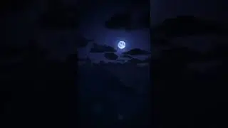 Moonlight Snowstorm - Created in UE5