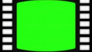 Vintage Collage Film Effects Old Movie Overlay Effect - Green Screen