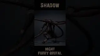 Shadownight Furry Brutal #games #character #monster #3d #animation #gaming #model #unity #unreal