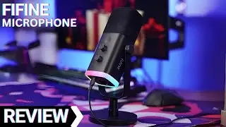 FiFine AM8 Dynamic Microphone USB/XLR: Detailed Review: Pros, Cons & Comparison