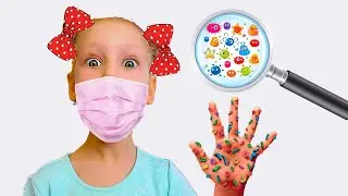 Ястася и папа и истории про чистые руки