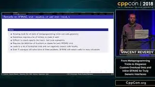 CppCon 2018: Vincent Reverdy “Custom Overload Sets and Inline SFINAE for Truly Generic Interfaces”