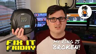 My Ring Tyre Inflator is BROKEN - Has it pumped it's last pump? Fix it Friday.