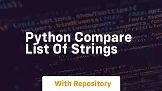 python compare list of strings