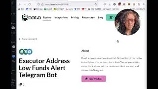 Smart contract executor balance alerts to Telegram, Discord, email ✨Quick ✨