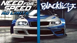 Need For Speed NO LIMITS BMW M3 GTR В ЧЁРНОМ СПИСКЕ