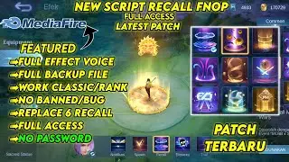 Update!!! | Script Recall FNOP No Password | Full Effect Voice | New Patch