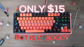 I bought the CHEAPEST Mechanical Keyboard I could find, how bad is it? - BAJEAL K100 Review