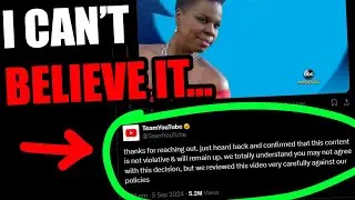 Youtube shocked me with this decision... WOW!