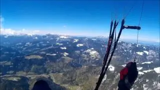 100+ Km Paragliding XC fly Slovenia Yamaç Paraşütü