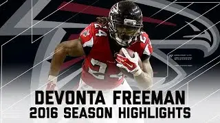 Devonta Freemans Best Highlights from the 2016 Season | NFL