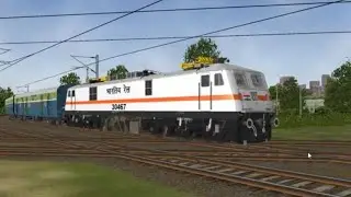 MSTS Indian Railways | Diamond Crossing Nagpur | Indian Railway |Indian Train Simulator